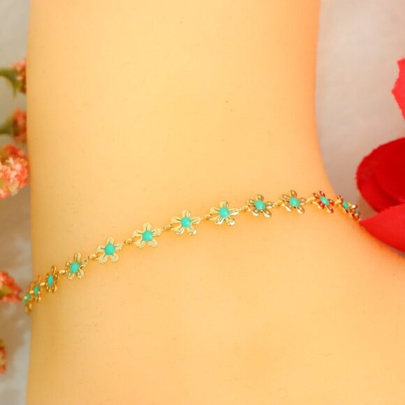 "New Beautiful Design Anklet for Women/Girls, Gift, A705 - Picture 2 of 10